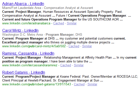 LinkedIn_X_Ray_Search_using_Googles_Asterisk_Wildcard