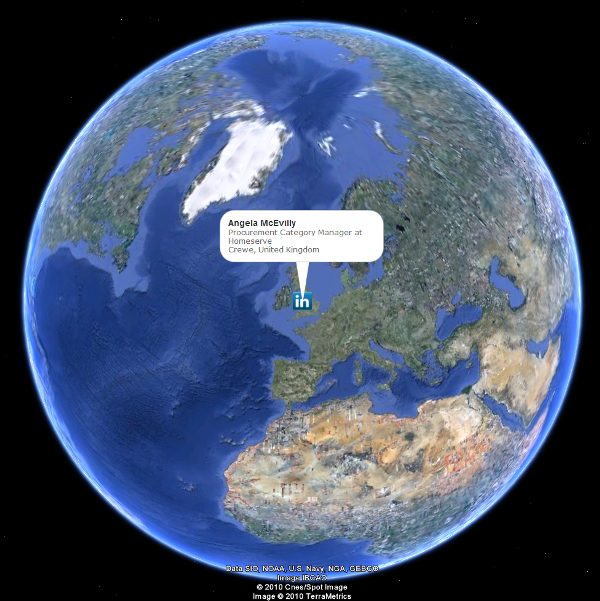 LinkedIn NewIn, aka "Earth" LinkedIn NewIn, aka "Earth"